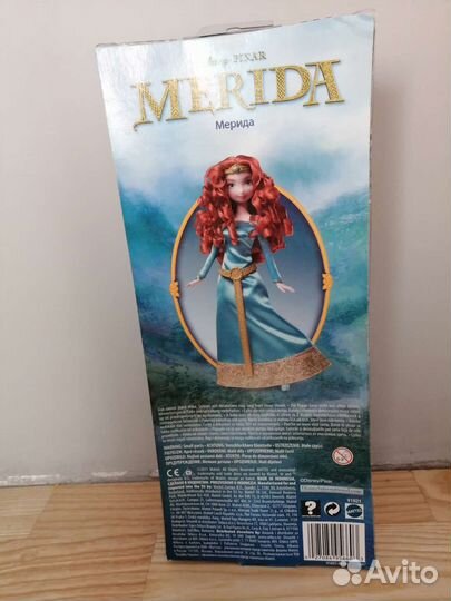 Кукла Мерида Храбрая сердцем Дисней Пиксар