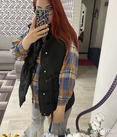 Рубашка с жилеткой