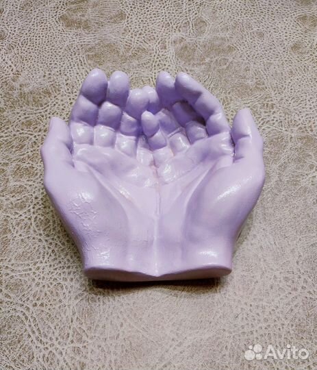 Органайзер - Ладони из гипса