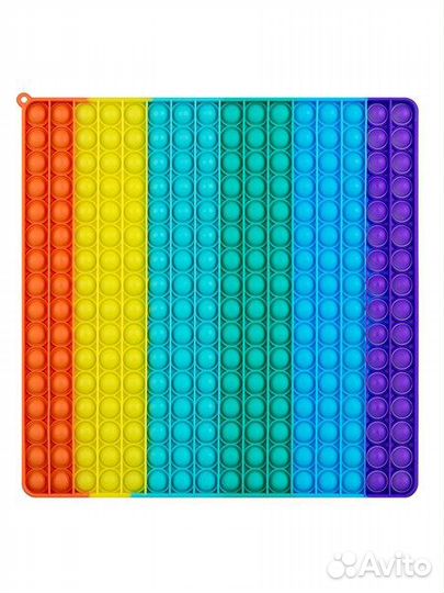 Pop it Антистресс (вечная пупырка) квадрат большой