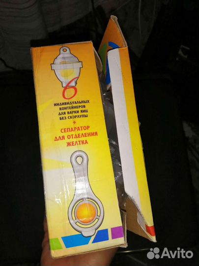 Контейнеры для варки яиц без скорлупы и для заливн