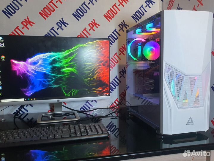 Игровой пк core i7 4790/16 гб/ RX5500XT