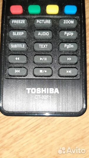 Пульт для телевизора toshiba