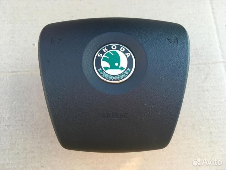Подушка безопасности в руль skoda Octavia A5 1Z 2