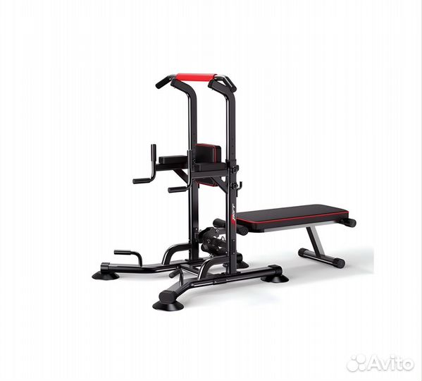 Силовой тренажер брусья пресс скамья