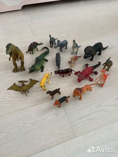 Игрушки фигурки животных