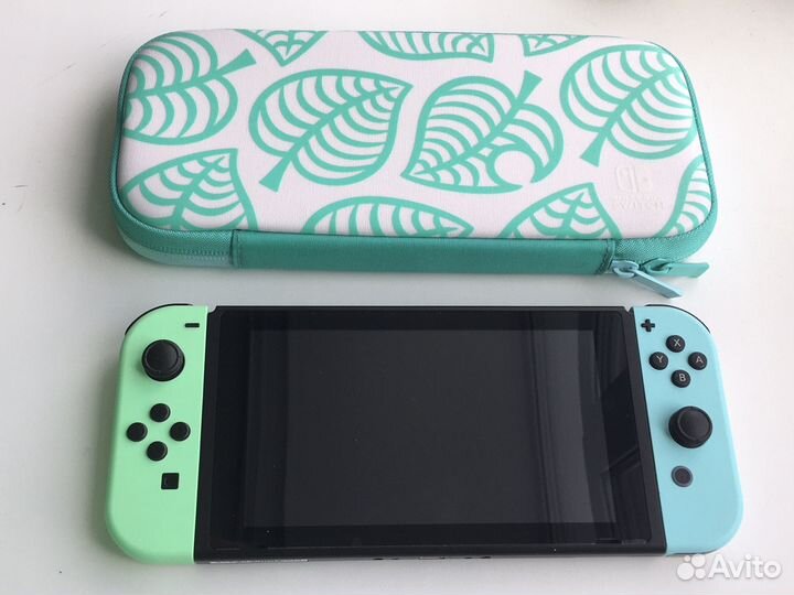 Nintendo Switch Crossing прошитая (идеал) комплект