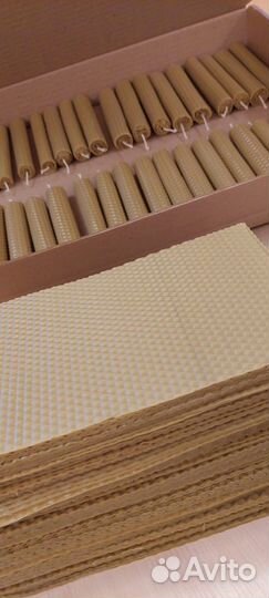 Свечи из вощины