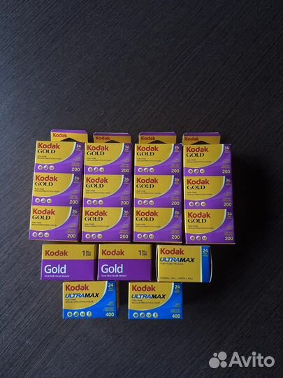 Фотопленка Kodak Ultramax Gold 35мм