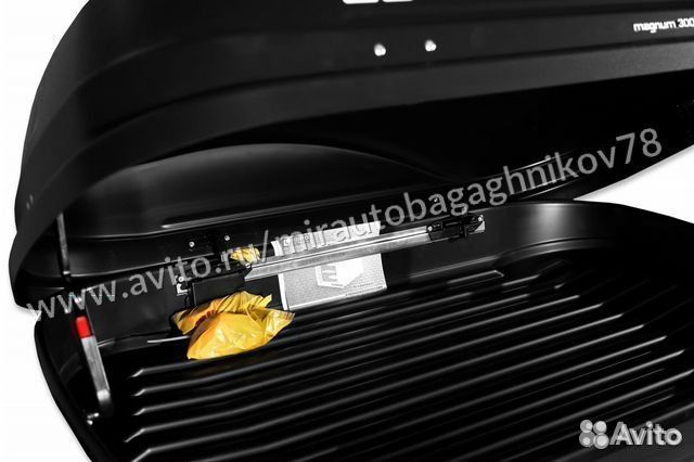 Грузовой бокс на крышу. Magnum. Монтаж