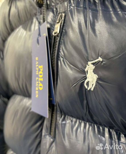 Пуховик Polo Ralph Lauren Темно-Синий