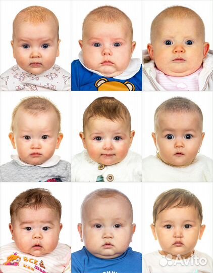 Фото ребенка на загранпаспорт