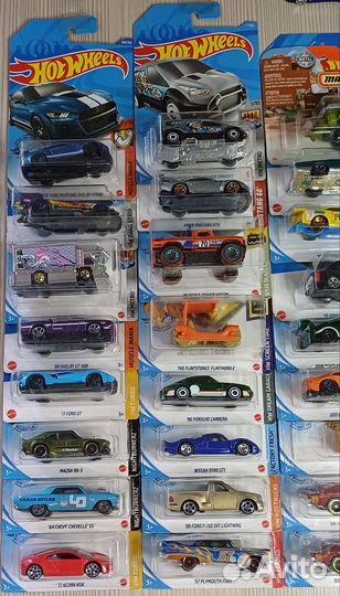 Hot Wheels мейн разных годов