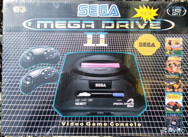 Игровая приставка sega mega drive 2