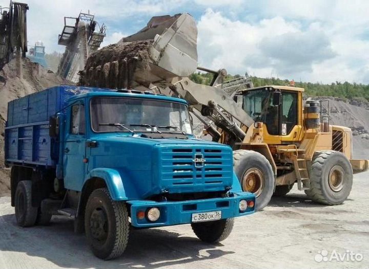 Песок Речной из порта