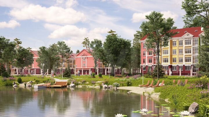 1-к. квартира, 41,6 м², 1/4 эт.