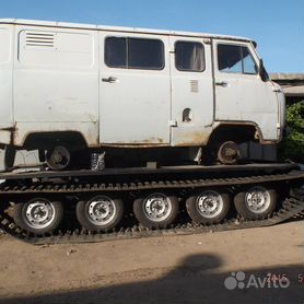 Гусеничные автомобили на базе УАЗ.