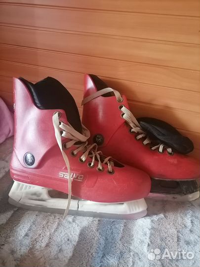 Коньки хоккейные сальво СССР 41