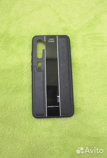 Новый чехол Xiaomi Mi Note 10 из натуральной кожи