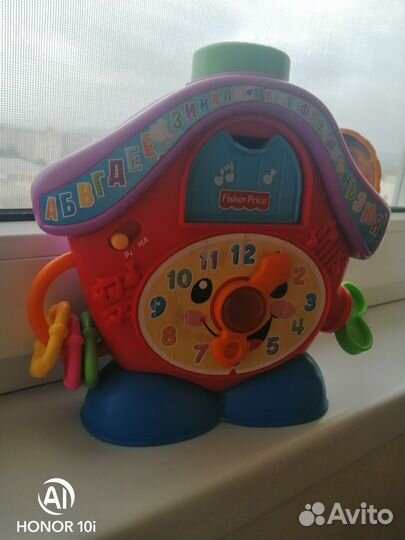 Игрушка весёлые часы