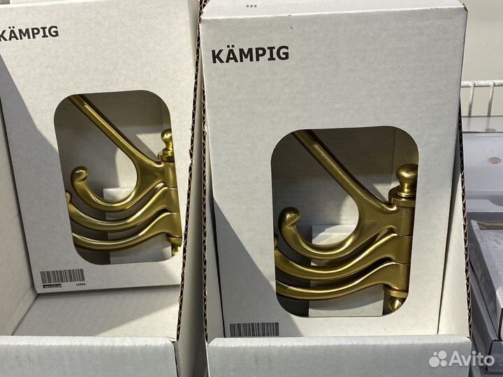 Вешалка настенная IKEA икея тройная подвижная