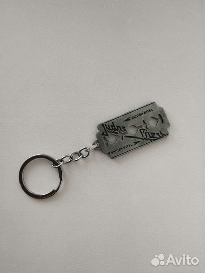 Брелок Judas Priest лезвие British steel