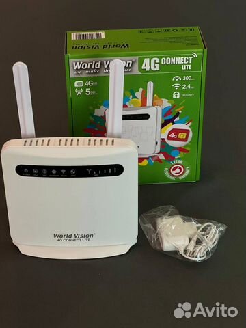 4G Wi-Fi Роутер World Vision Lite