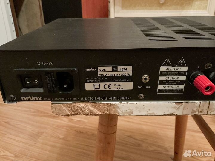 Усилитель Revox (Черный)