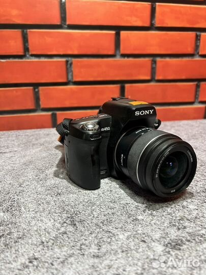 Зеркальный фотоаппарат sony a450