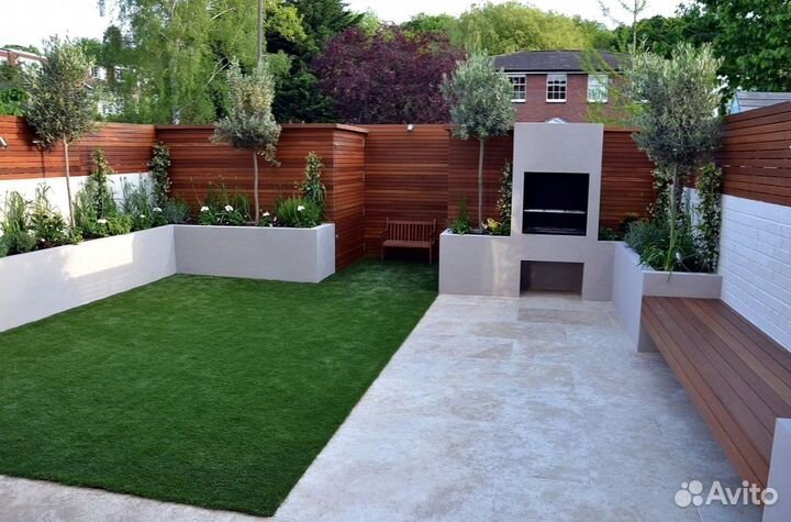 Укладка рулонного газона под ключ, производитель