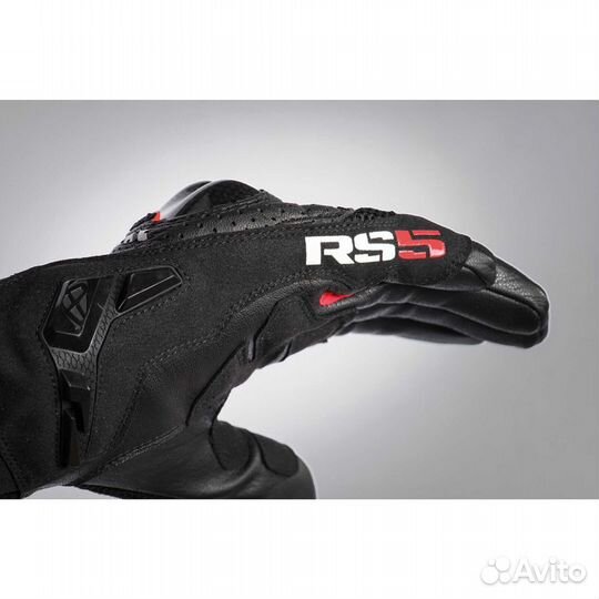 Ixon RS5 AIR Black Red Summer Leather Motorcycle м