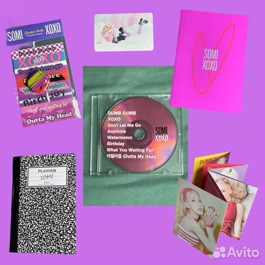 Кпоп альбом с автографом от Соми (эксклюзив) торг