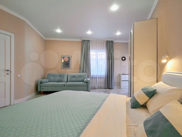 Квартира-студия, 25 м², 2 кровати