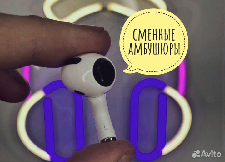 Airpods pro с шумоподавлением