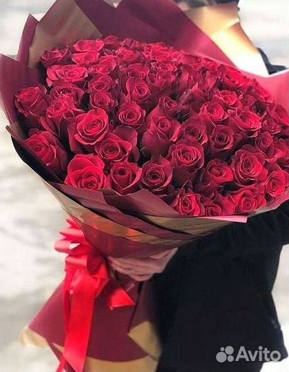 Высокие розы, букеты, цветы Доставка