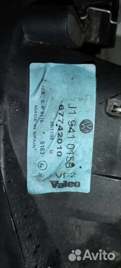 Блок фары на golf 4