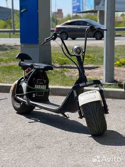Электроскутер City Coco White siberia