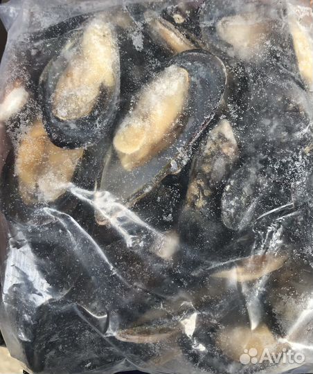 Мидии Киви в полустворках 1кг