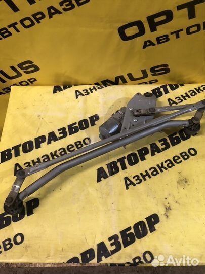 Трапеция стеклоочистителя с моторчиком Рено Логан