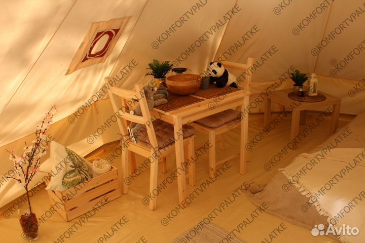 Шатры для глэмпинга от поставщика