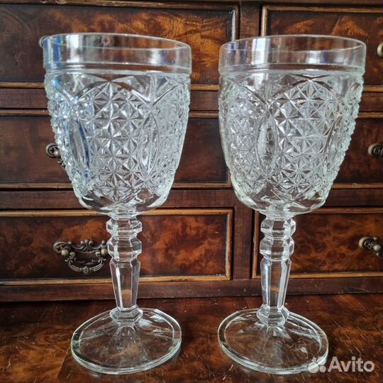 Бокалы хрустальные Богемия новые
