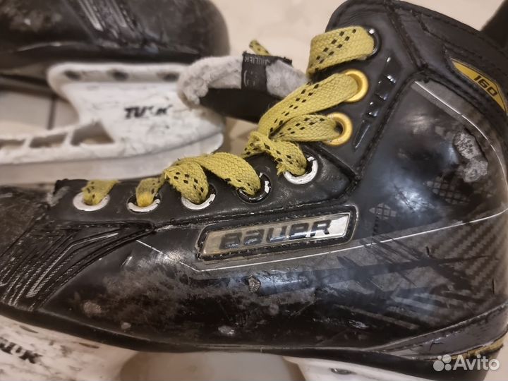 Коньки хоккейные детские 33 размер bauer