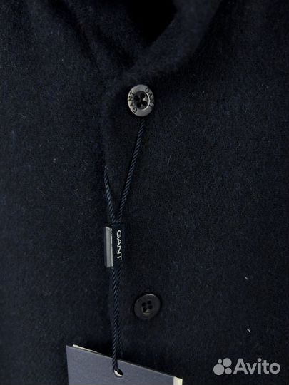 Синяя рубашка Gant