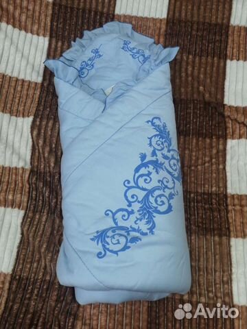 Конверт одеяло на выписку зима