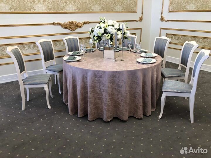 Скатерть круглая новая