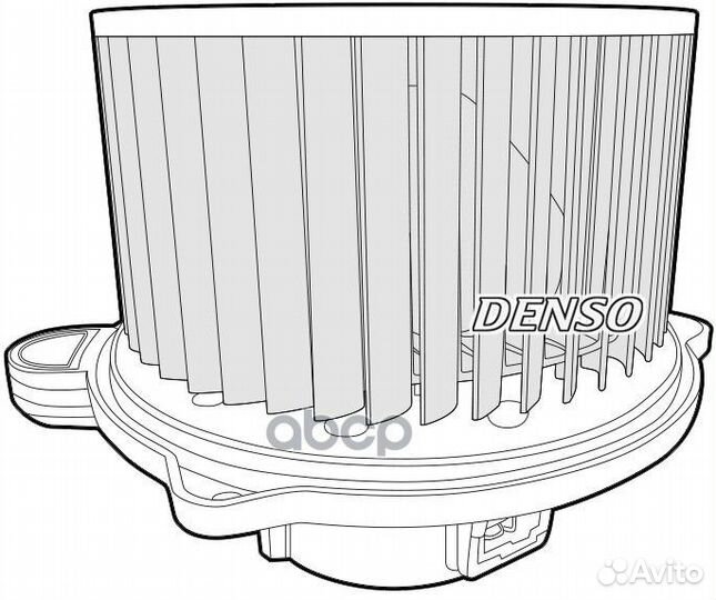 Вентилятор салона (Kia soul I) DEA43007 Denso