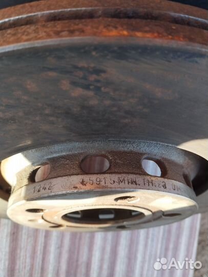 Тормозные диски volkswagen passat b5+