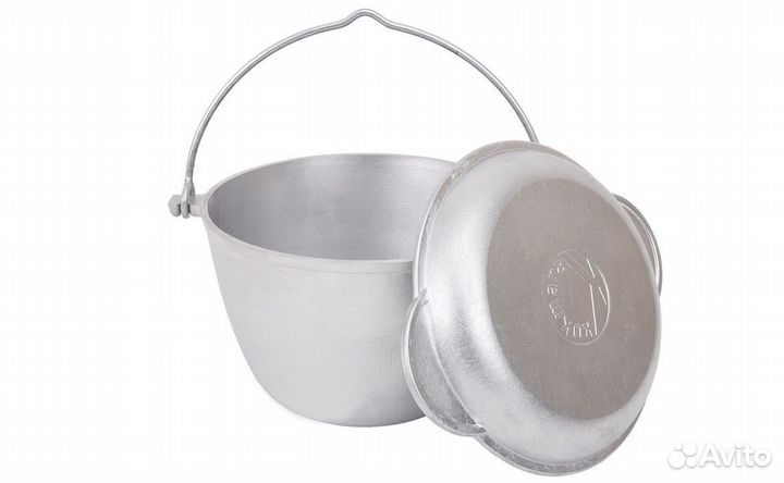 Казан походный с крышкой-сковородкой, 5л