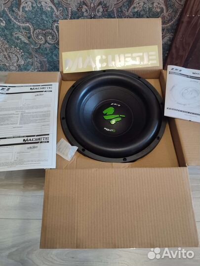 Новые сабвуферы мачета