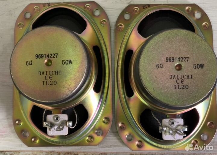 Задние динамики Daewoo Matiz